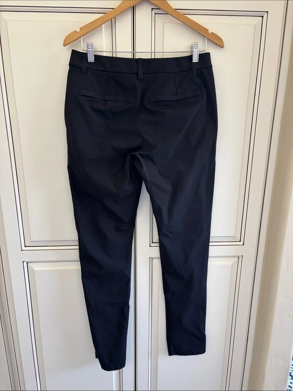 Lululemon ABC Warpstream Slim Fit Pants Golf Chino LM5AQZS Black Mens Size 30